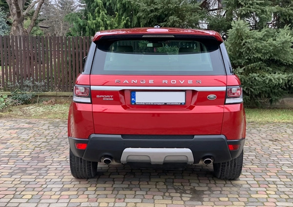 Land Rover Range Rover Sport cena 105500 przebieg: 189100, rok produkcji 2014 z Warszawa małe 172